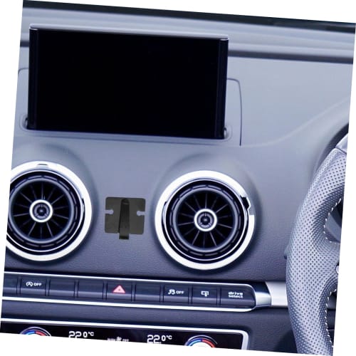 NOLITOY 4-Piece Car Microphone Hanging Hooks, Hanging Hooks for Car Radios, Microphone/Radio Hanger, Fixed Mounting Stand, Plastic, Car Storage, Light