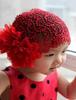 Koreanischer Stil Doppelblumen-Spitzen-Haarband für Baby-Mädchen