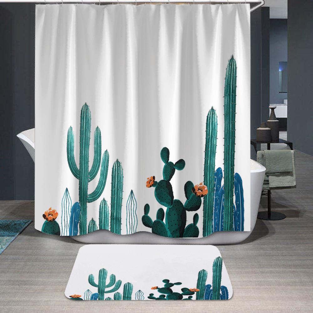 

JINRUN утолщенная водонепроницаемая занавеска для ванной комнаты, устойчивая к плесени, занавеска для душа, занавеска для душевой перегородки, занавеска для душа, занавеска для ванной комнаты, бесплатная перфорация 180cmx120cm