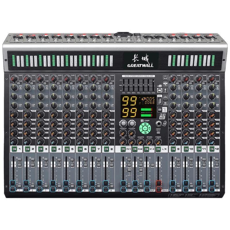 Great Wall AMC1200 12-Channel Analog Audio Mixer (CN version)