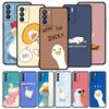 Funny Duck Phone Case For Oppo Reno14 Reno13 Reno12 11 F 10 Find X5 X9 Pro A54 5G A53 A9 A16 A78 4G A80 A98 Cover