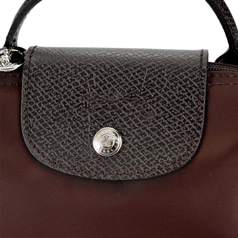 Longchamp Le Pliage Nylon Handbag Women's Mocha 34175919002