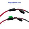 Professional Fuel Pump Relays Set Long Wires High Performances Terminals Universal Waterproof 30247 for 12V System Truck