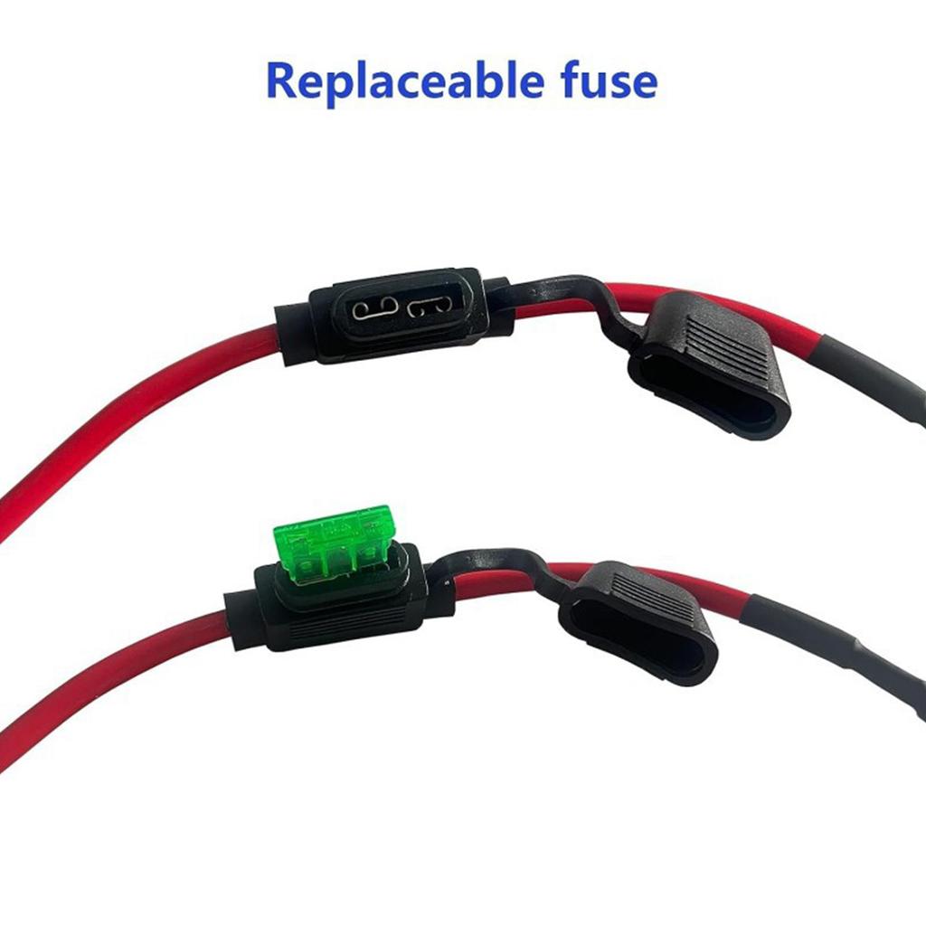 Professional Fuel Pump Relays Set Long Wires High Performances Terminals Universal Waterproof 30247 for 12V System Truck