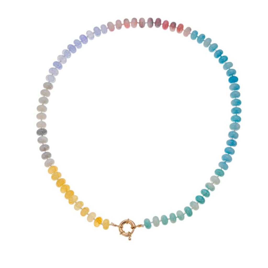 Yori Summer Candy-colored Fresh Handmade Beaded Necklace Jewelry Bijoux Gift Wholesale Autumn&Winter Style Stacking Jewelry