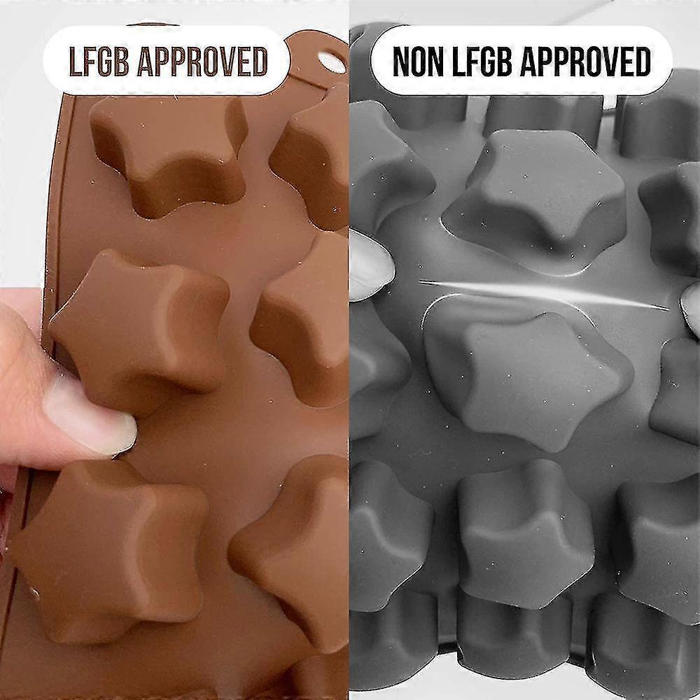 6 Pieces Cake Mold Multi Style Silicone Chocolate Mold L Baking