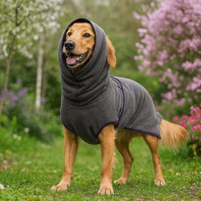 Dog Warm Apparel Velvet Dog Calming Jacket Solid Color Thickened Winter Dog Vest Coat Warm Windproof Pet Sleepwear Winter Autumn