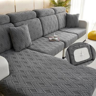 High Quality Stretch Plush Couch Cushion Covers for Individual Cushions Sofa Cushion Covers Seat Cushion Covers, Thicker Bouncy