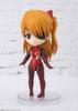 TAMASHII NATIONS Figuarts Mini Evangelion Shikinami Asuka Approximately PVC ABS Painted Action Figure Langley, 90mm, &