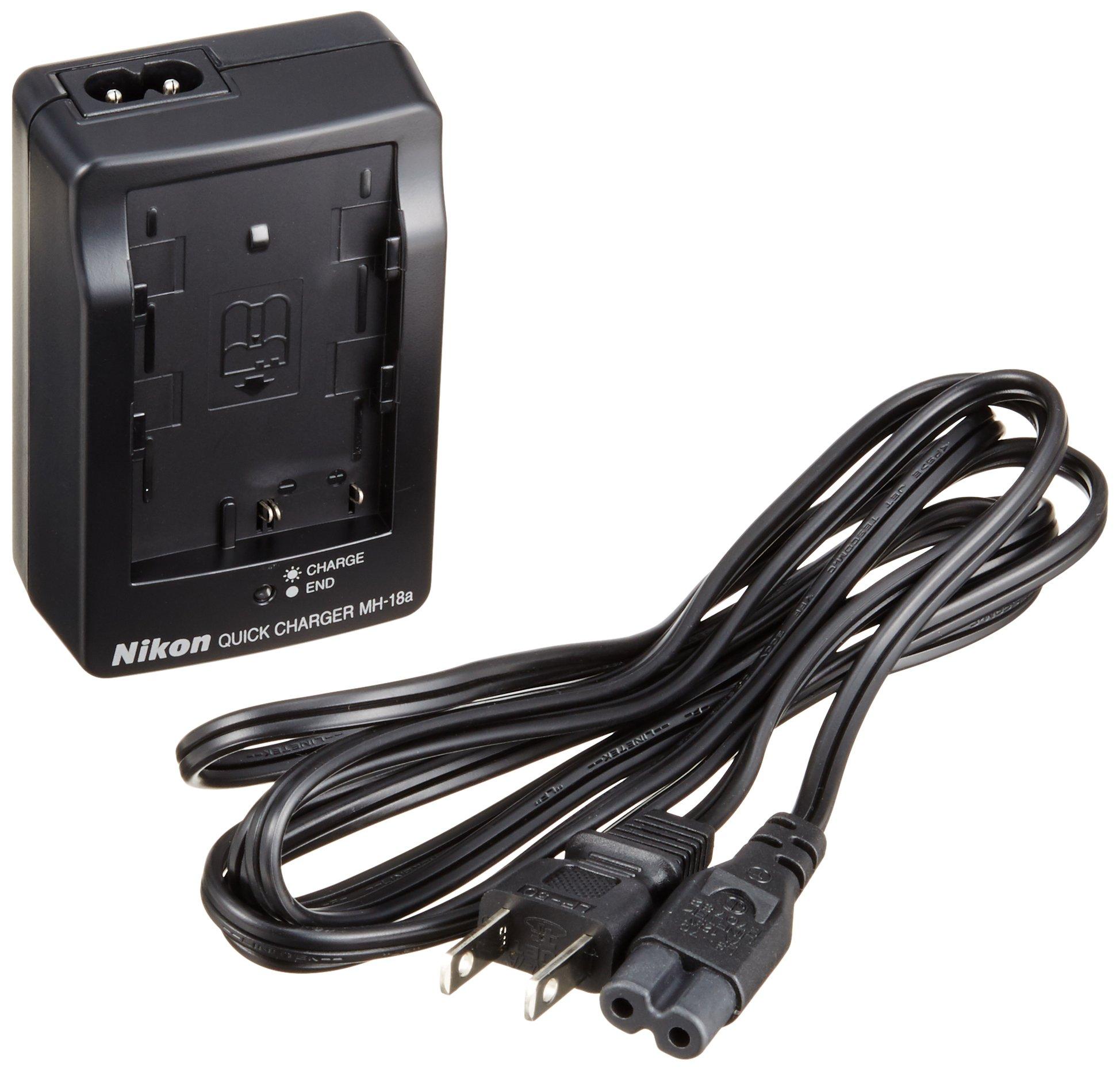 

Nikon Quick Charger MH-18a (for D80/D70s/D70/D50) чёрный
