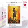 Westworld 100% Round Full Drill 5D DIY Diamond Painting Embroidery Cross Stitch Rhinestone Décor
