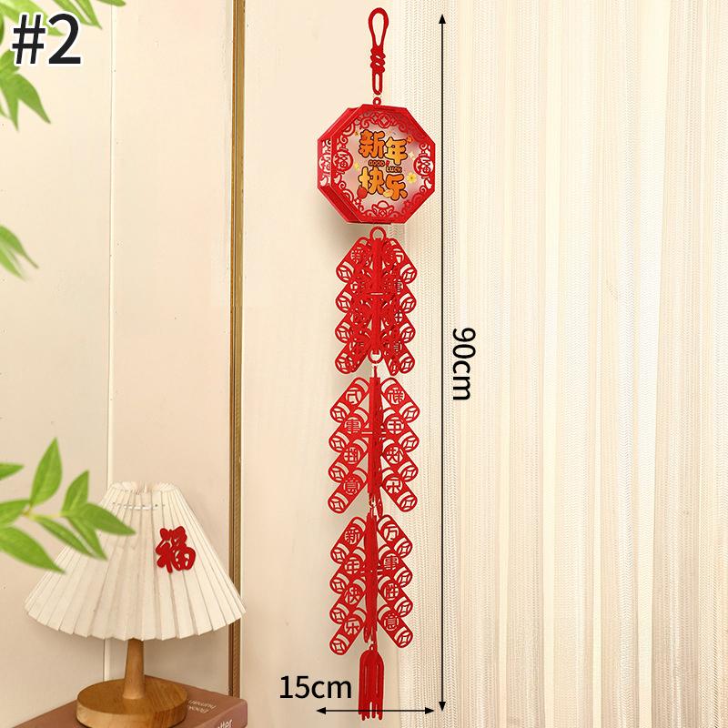 New Year's Eve Decorations Chinese New Year Decoration 2026 Decorative Lanterns Horse Year Pendant Agenda 2026