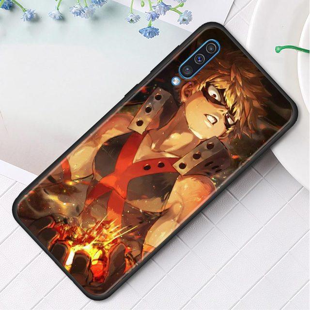 My Hero Academia Silikon Handyhülle für Samsung Galaxy A50 A70 A10 A20e A30 A40 A20s A10s A10e A80 A90 A60 A30s Cover Shell