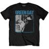 Men's Green Day Photo Block Slim Fit T-shirt X-Large Black