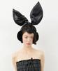 Lovuee Fluffy Rabbit Earmuffs Black