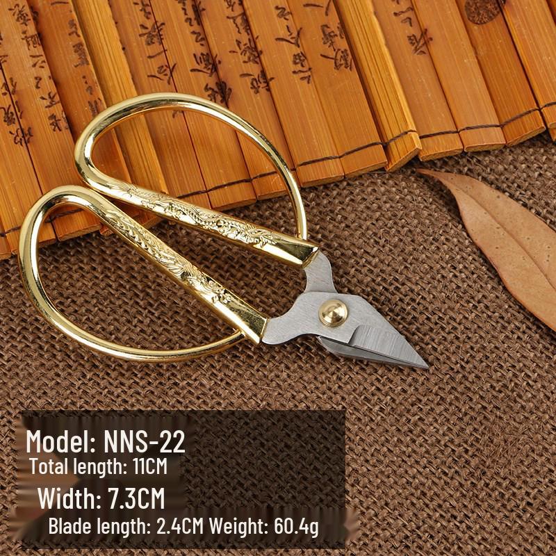 Nanpeng Alloy Short-Handled Nail Clippers Stainless Steel Dragon & Phoenix Design Scissors