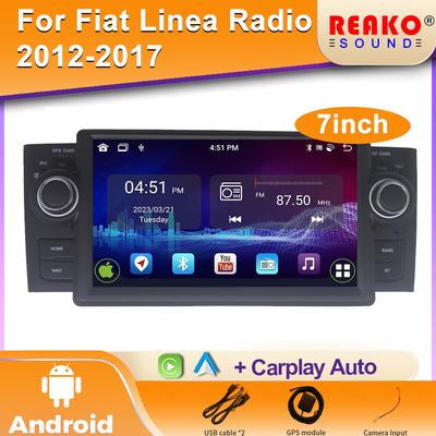 1din Android Car Radio 7862 DSP Carplay for Fiat Grande Punto Linea 2007-2012 Multimedia Player Autoradio GPS Stereo 7"Head Unit