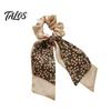 Adjustable Hair Band Tie for Women, High Elastic Rubber with Floral Comfortable Splicing Design, Versatile Ponytail Bun Accessories