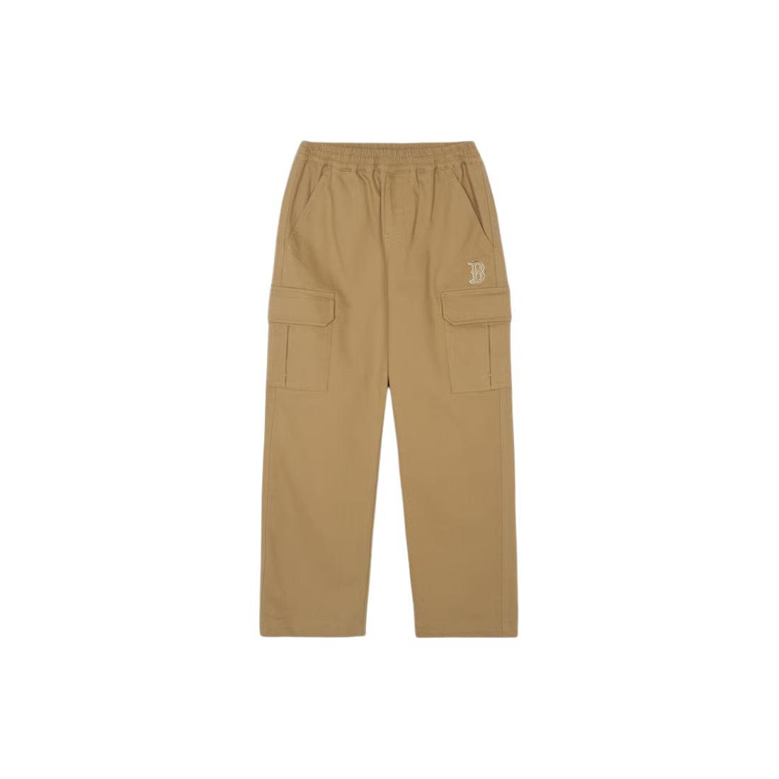 

New MLB Casual Pants Boston Red Sox Beige Yellow Kids 7AWPCP241-43BGS 110