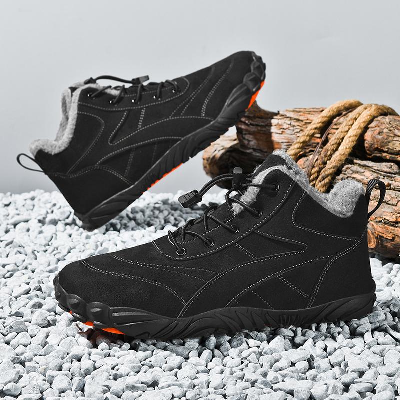 Winter Snow Boots Running Sneakers Non Slip Casual Barefoot Shoes Waterproof High Top for Travel Climbing Hiking Shoes Zapatos
