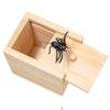 Jump Scare Wooden Prank Box - Spider Toy Horror Box Gag for TikTok