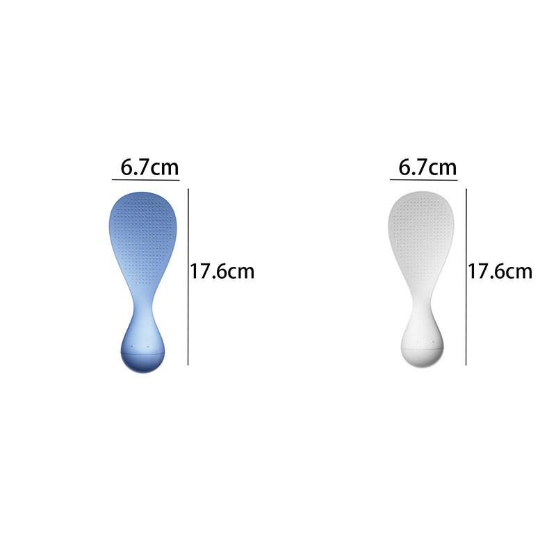 Heat-Resistant Non-Stick Stand-Up Rice Spoon for Kitchen Use