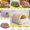 Cama Aconchegante Isolada Para Animais de Estimação Com Capa Removível Para Uso no Inverno Adequada Para Gatos e Cães Pequenos