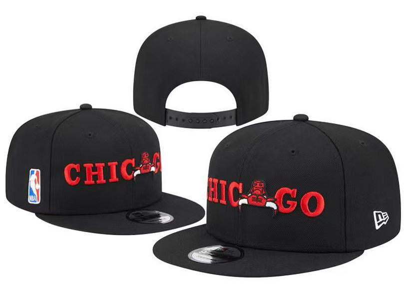 Chicago Bulls Cross Bull Embroidered Duckbill Cap, Unisex Korean Style Baseball Hat