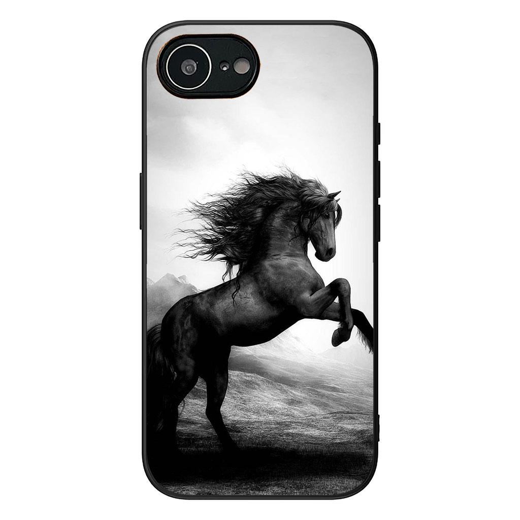 

Cover for Xiaomi Redmi 15 A5 9A 9T 10A 10C 9C NFC 15C Note 11 9 10 Pro 8T 4G 5G Coque Phone Case Cool Wild Horse Redmi Note 8 Pro