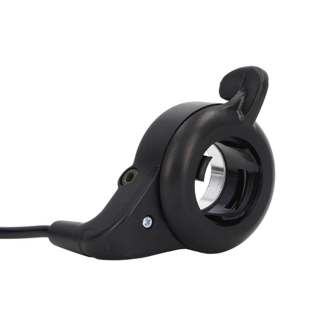 E Bike Throttle Durable ABS Metal Easy Operation SM Plug E Bike Thumb Accelerator For 24V 36V 48V 52V 60V 72V