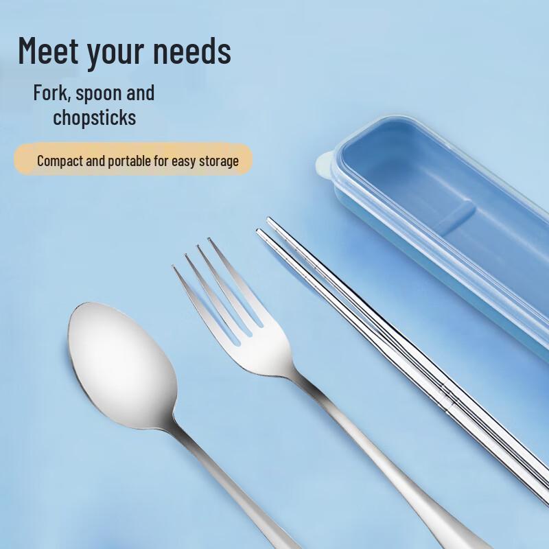Portable Stainless Steel Cutlery Set
