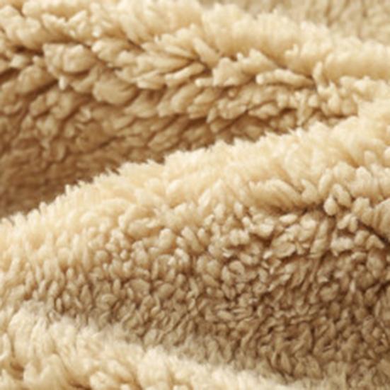 Kardigan Bluza Męska Jesień Zima Jednolity Kolor Podszewka Polarowa Kaptur Kurtka Streetwear Długi Rękaw Kieszenie ze Sznurkiem Zapięcie na Zamek