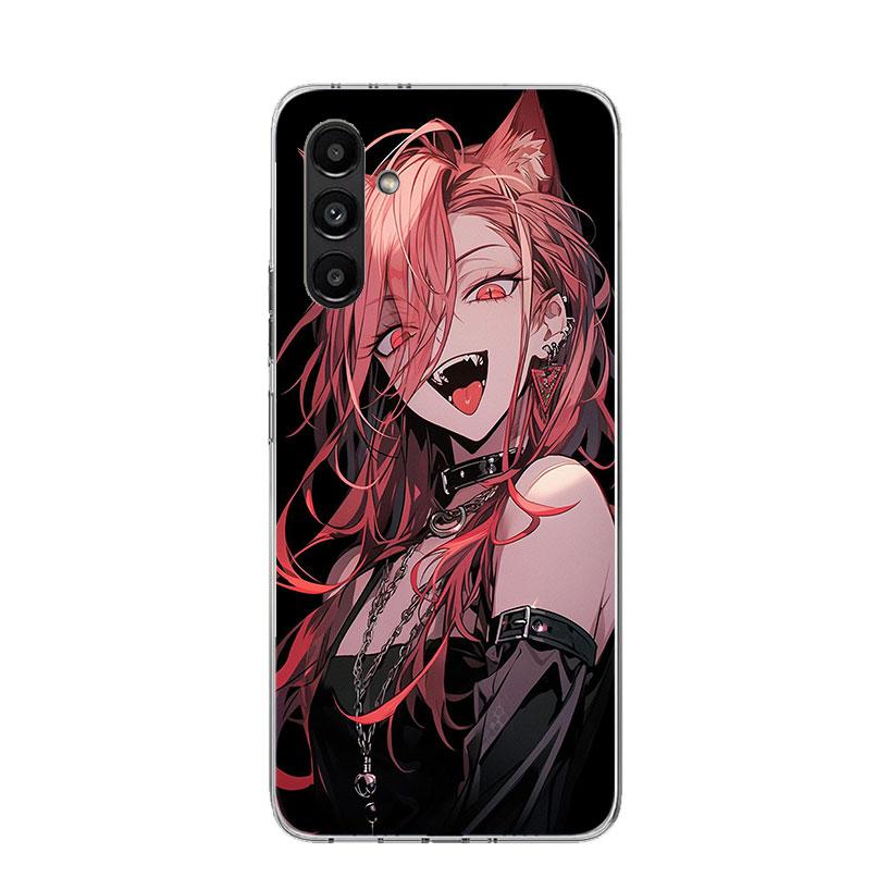 Cartoon Cool Demon Girl Phone Case For Samsung Galaxy A17 A16 A14 A15 A13 A57 A56 A54 A55 A53 A37 A36 A34 A35 A33 A26 A24 A25 A2