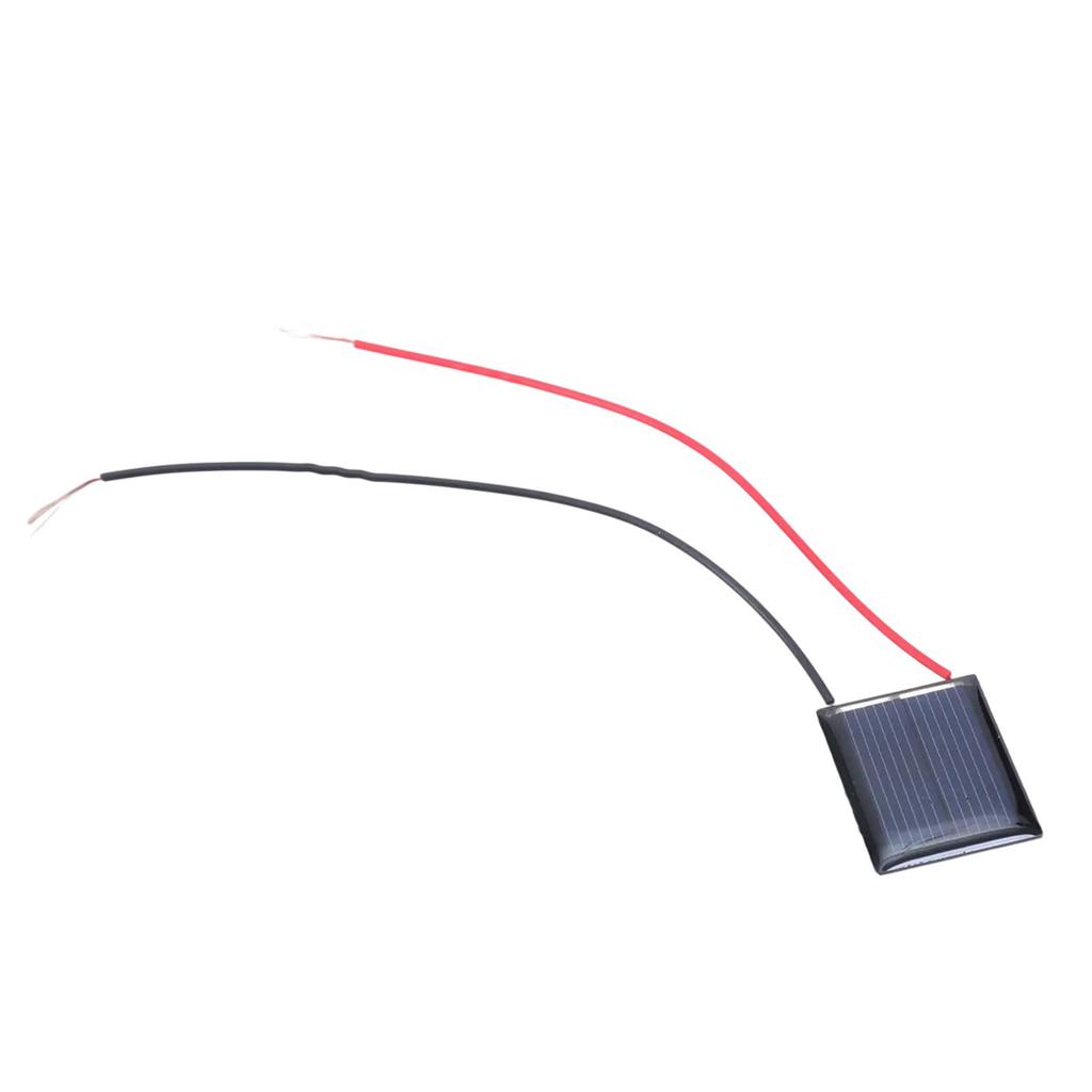 1V 85MA Solar Panel Dripping Glues Plate With Wire Solar Systems Module for Science And Technology Products Enduring