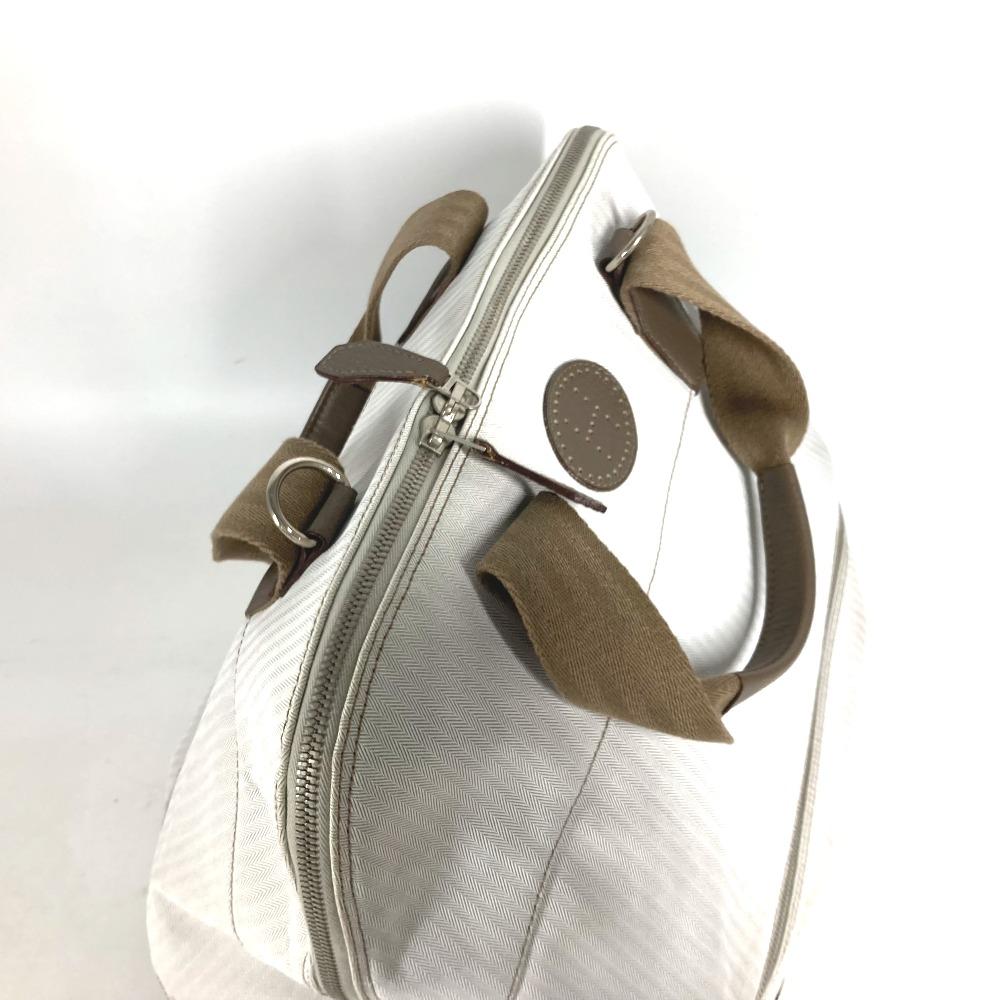 HERMES Sac de Golf 40 Bags Golf Bags Hand Bag Beige/White