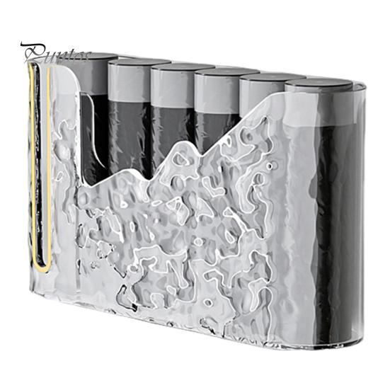 

Прозрачный мешок для мусора, коробка для хранения, удлиненная высота, настенный держатель для мешка для мусора, простая установка, органайзер для мешка для мусора белый