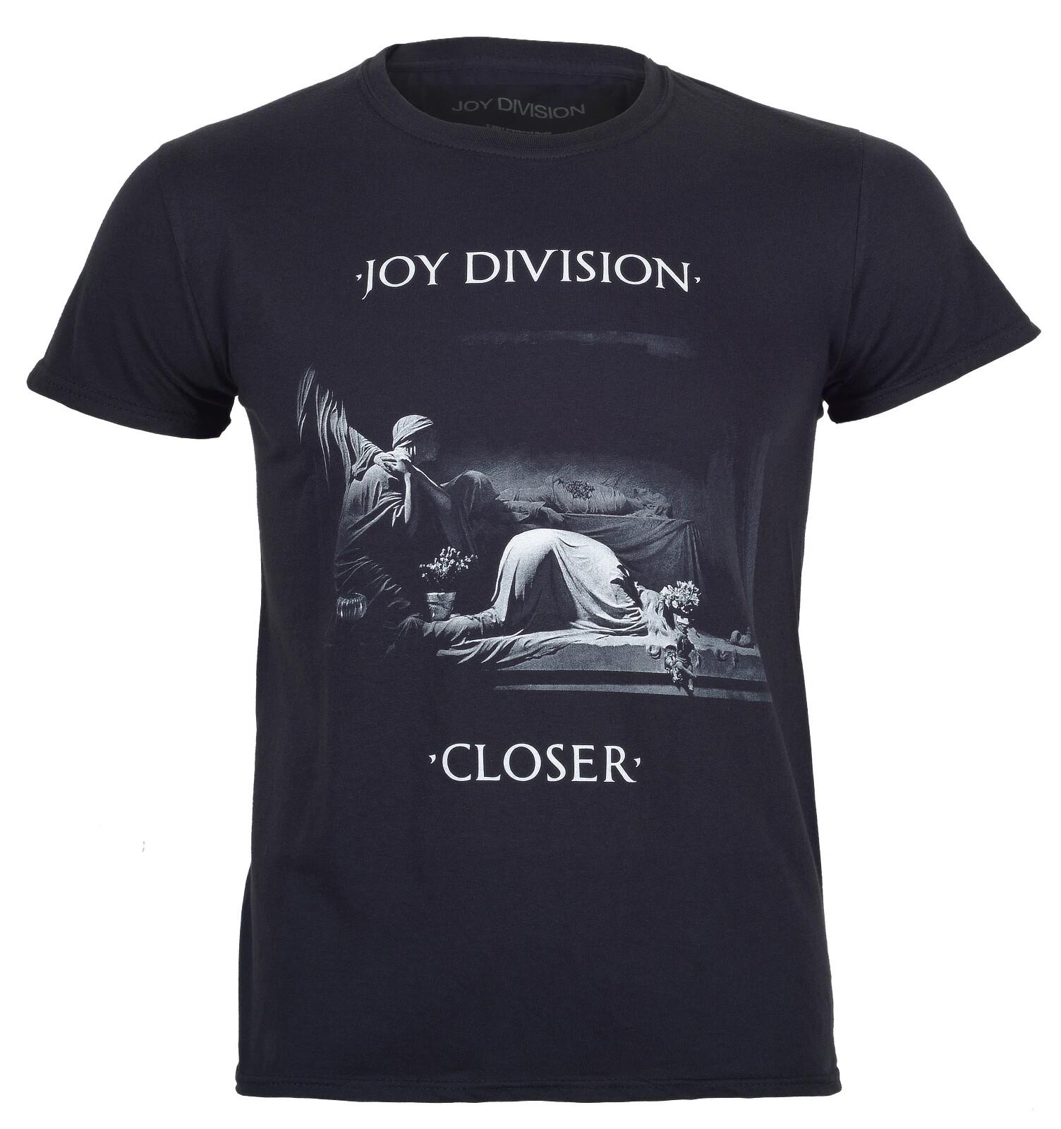 Футболка Joy Division Классическая Closer Черная Официальная Новая 4XL
