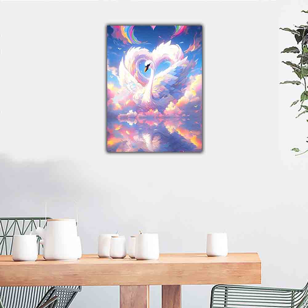 Pintura de diamante redonda completa DIY Punto de cruz Estilo de arte 3D Escena del hogar Animal Pintura de diamante decorativa Pintura de arte de diamante 5d