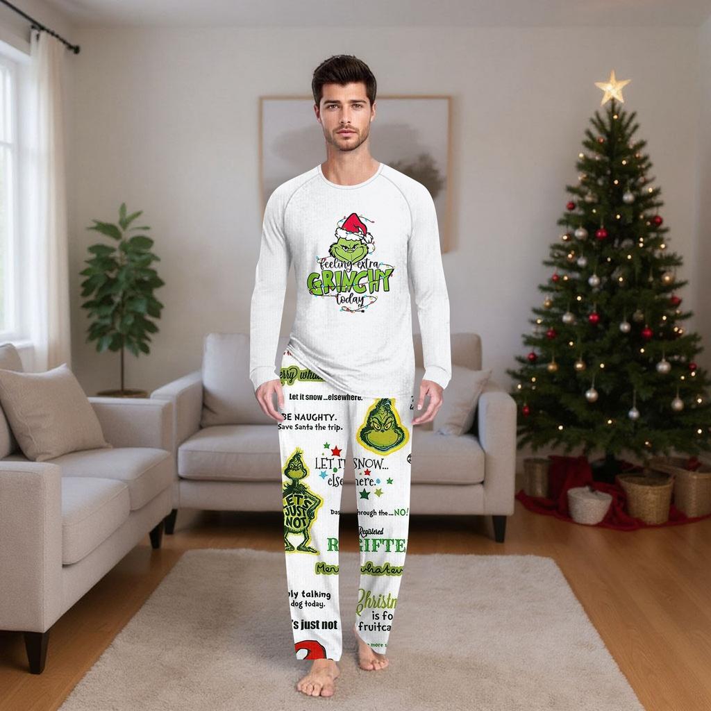 Passende Familiensets mit Weihnachtsmotiven, Langarmshirts und Hosen