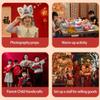 Nonwoven Chinese Lions Dance Hat DIY Lions Dance Cap Crafts Kit Chinese Dragon Head Cap Chinese New Year Decorations