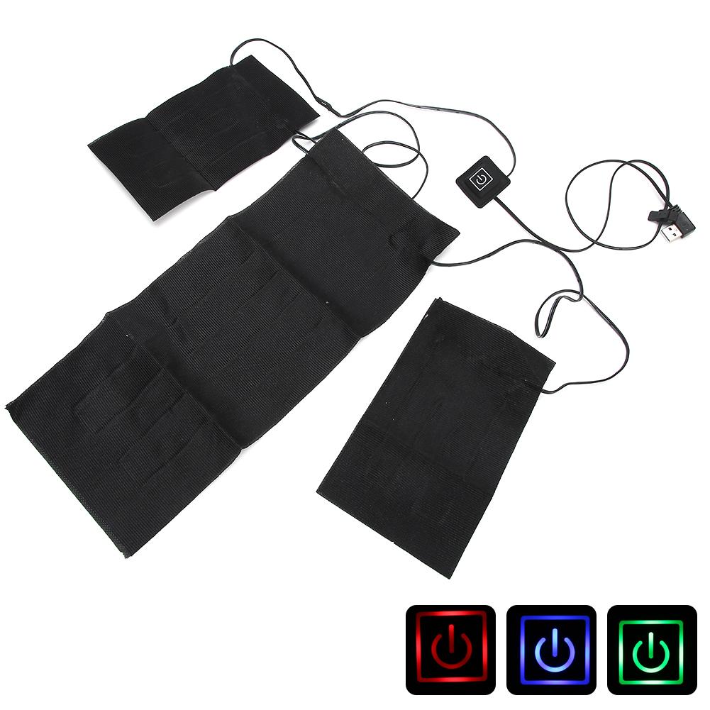 Inteligentní nastavitelná elektrická vyhřívací tkanina Vodotěsná vyhřívací podložka pro oblečení Vesta