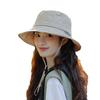 2025 Women's Summer UV Protection Quick-Dry Bucket Hat - Windproof & Sun Protective for Mountaineering & Outdoors
