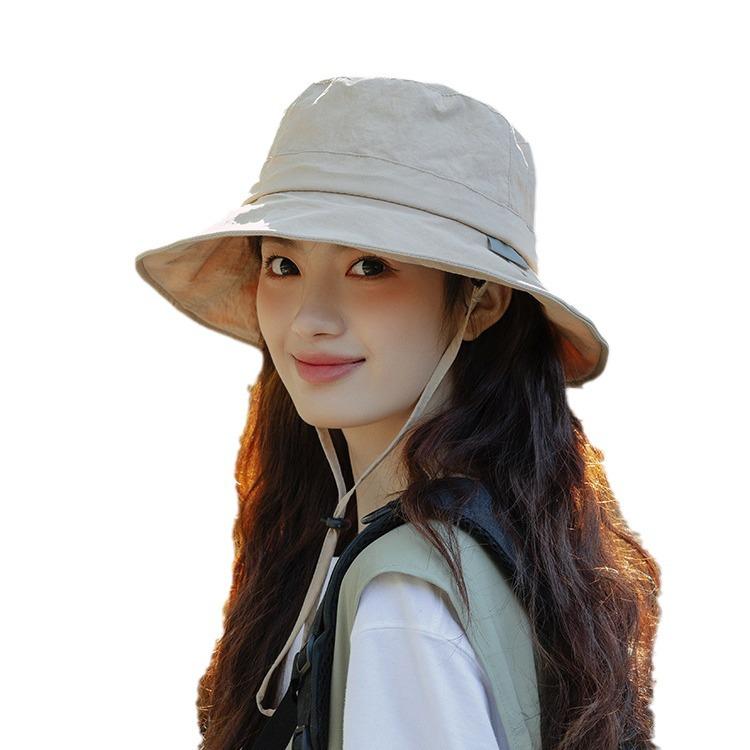 2025 Women's Summer UV Protection Quick-Dry Bucket Hat - Windproof & Sun Protective for Mountaineering & Outdoors