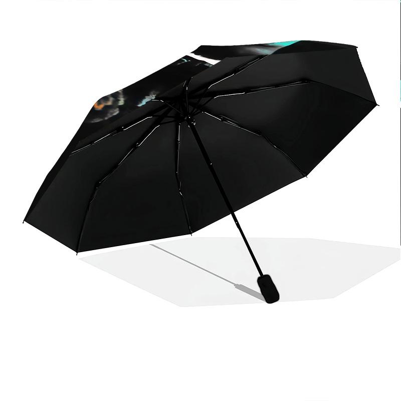Juice Wrld Legacy Folding Umbrella Portable Suitable For All Seasons Outdoor Three Folds Sun Umbrella