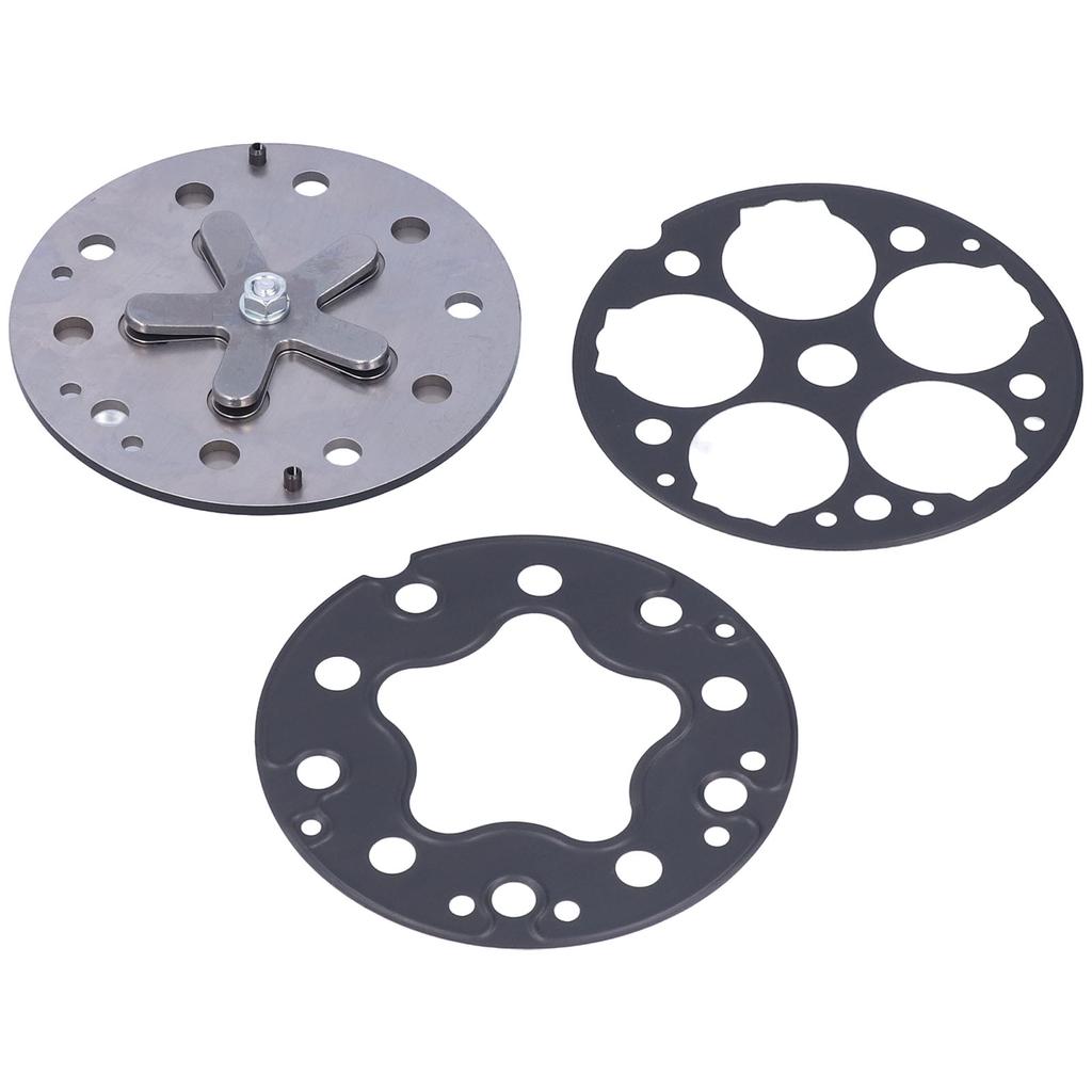 Set 3 buc Ansamblu Placă Supapă Compresor Auto Metal Înlocuitor pentru Modelul SD508 5H14