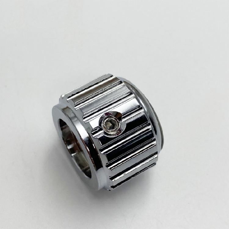 1Pc Electric Guitar Bass Gear Knobs with Hole Metal Guitar Tone Volumes Knob Potentiometer Hat Caps Guitar Parts
