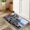 Peterbilt Heavy Trucks Customize Your Name Kitchen Rug Runner Rug Laundry Mat Hallway Entryway The Best Gift Choice