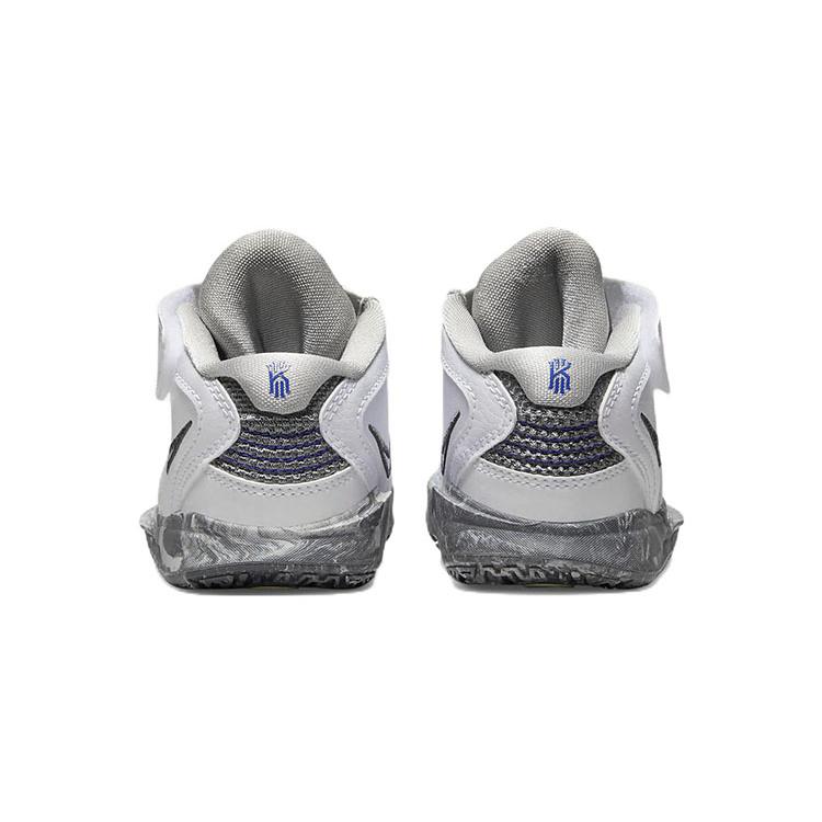 Nike Kyrie 8 Infinity Mid top Toddler Shoes White Black Infant And Toddler DD0333-102