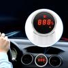 0-190 Ohm Fuel Level Gauge 2" 52MM Fuel Gauge with Alarm Light Auto Car Fuel Gauge Digital 100% Oil Tank Meter Indicator 9-32V