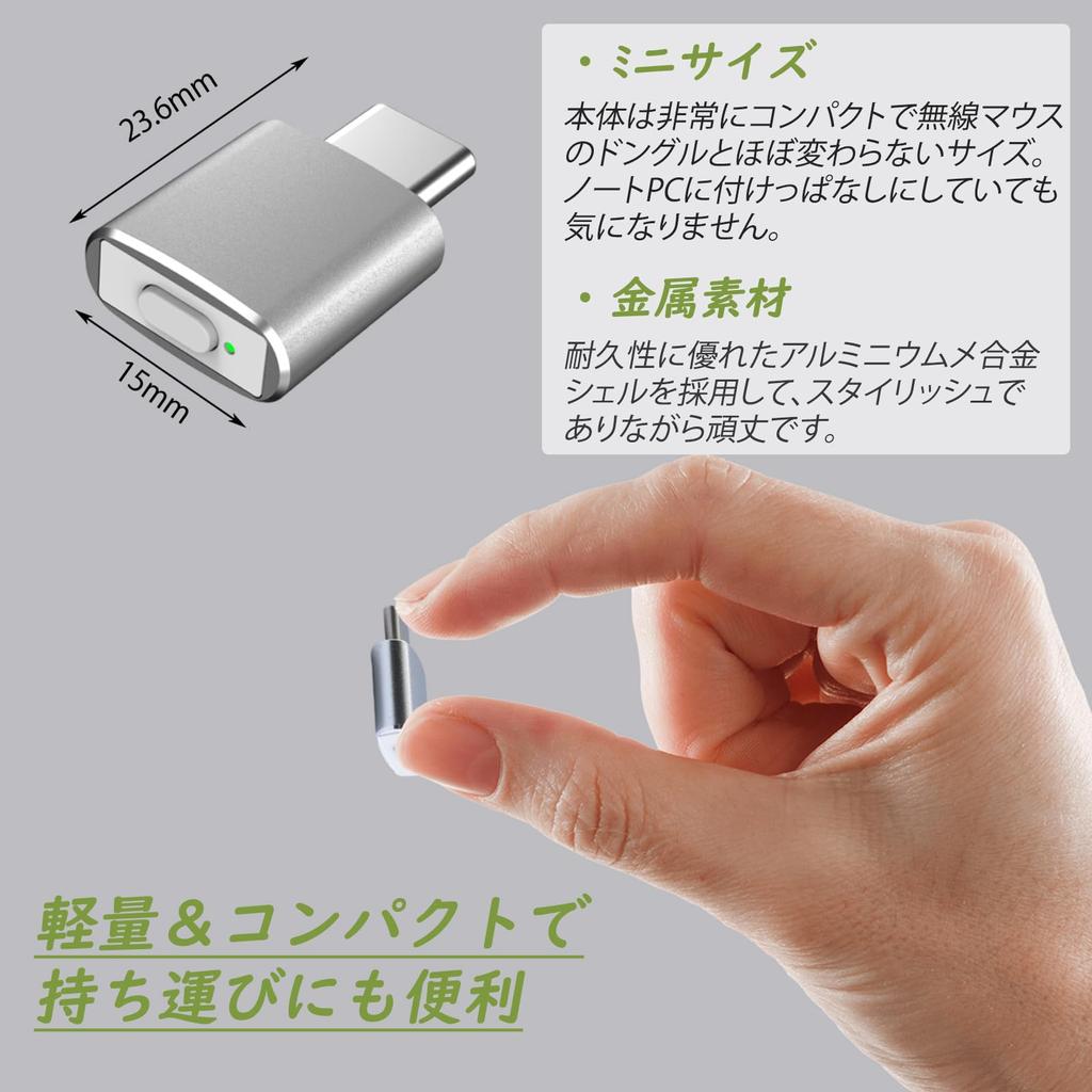 Maus Ziggler Port Mini Mausbeweger Telearbeit Maus In Bewegung halten 3 Modi Emulator Maus Automatisches Bewegen Mehrspurunterstützung Kein Treiber erforderlich Plug and Play